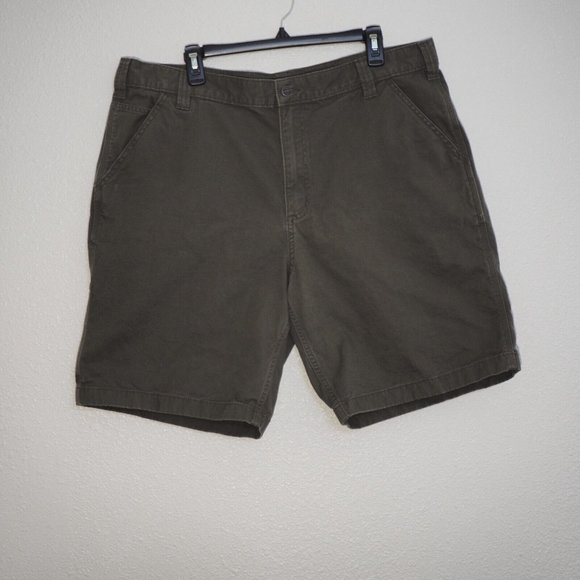 Carhartt Shorts Mens 40 Cargo Brown Rugged Relaxed Work Hike Capsule Preppy - Picture 12 of 12